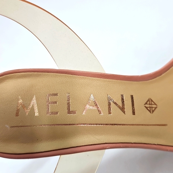 Antonio Melani Kat in Glam Nude Ankle Strap Nude/Blush Sandals Size 6 - Picture 2 of 9